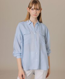 MACKINTOSH LONDON | シアーキュプラシフォンブラウス(シャツ/ブラウス)