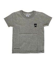 salle de bal（サルデバル）の「This is not a cat. / ディスイズ ノット ア キャット 【キッズ】 刺繍 Tシャツ マロン TEE KIDS MDI（Tシャツ/カットソー）」