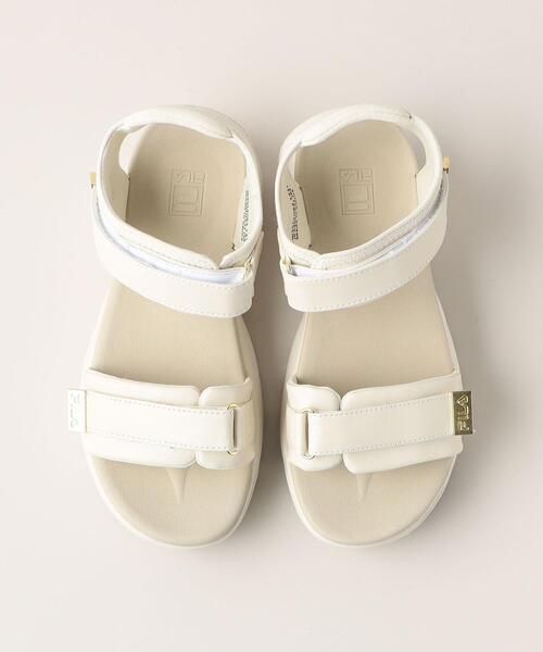 FILA(フィラ)の「【WEB限定】<FILA> DisruptorWedgeSD(サンダル・レディース・オフホワイト/ブラック・23cm/24cm/25cm)」の5枚目の写真