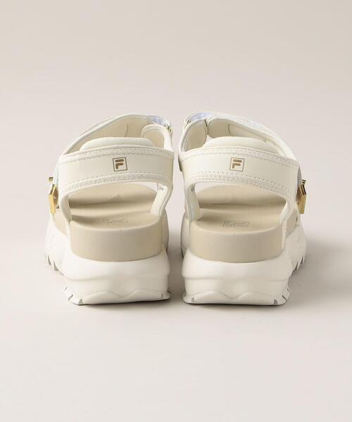 FILA(フィラ)の「【WEB限定】<FILA> DisruptorWedgeSD(サンダル・レディース・オフホワイト/ブラック・23cm/24cm/25cm)」の7枚目の写真