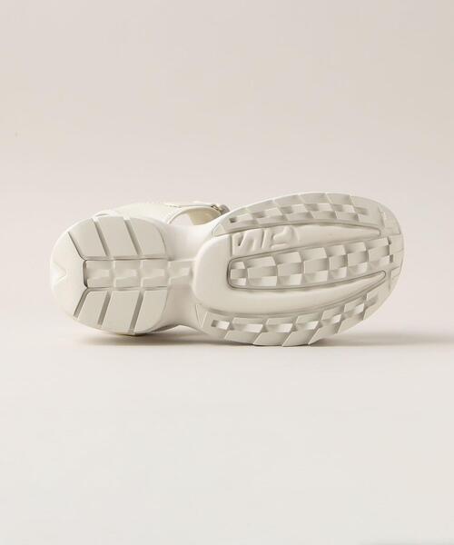 FILA(フィラ)の「【WEB限定】<FILA> DisruptorWedgeSD(サンダル・レディース・オフホワイト/ブラック・23cm/24cm/25cm)」の8枚目の写真