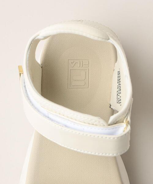 FILA(フィラ)の「【WEB限定】<FILA> DisruptorWedgeSD(サンダル・レディース・オフホワイト/ブラック・23cm/24cm/25cm)」の9枚目の写真
