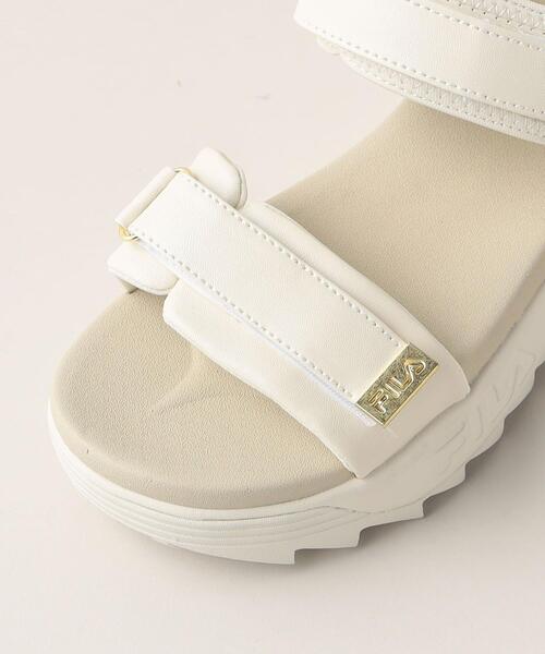 FILA(フィラ)の「【WEB限定】<FILA> DisruptorWedgeSD(サンダル・レディース・オフホワイト/ブラック・23cm/24cm/25cm)」の10枚目の写真