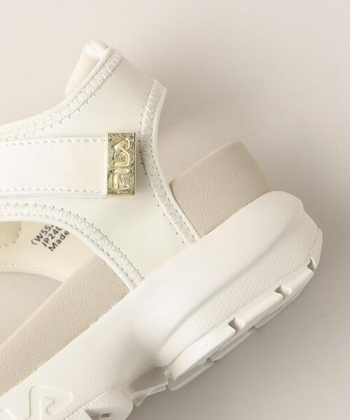 FILA(フィラ)の「【WEB限定】<FILA> DisruptorWedgeSD(サンダル・レディース・オフホワイト/ブラック・23cm/24cm/25cm)」の11枚目の写真