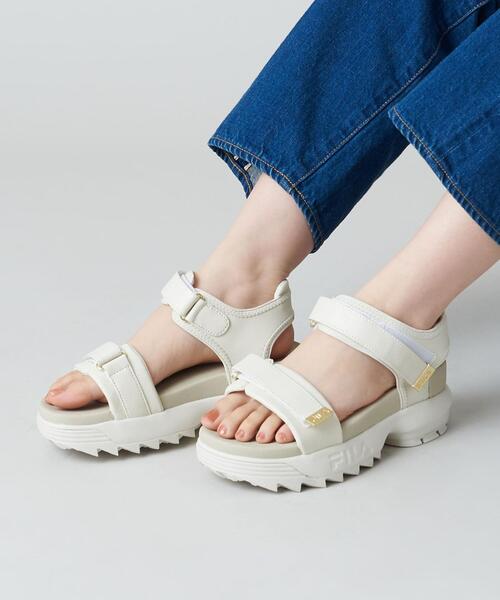 FILA(フィラ)の「【WEB限定】<FILA> DisruptorWedgeSD(サンダル・レディース・オフホワイト/ブラック・23cm/24cm/25cm)」の17枚目の写真