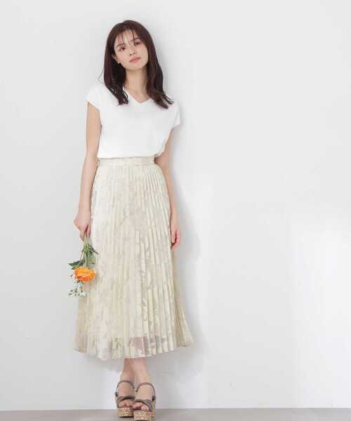 PROPORTION BODY DRESSING（プロポーションボディドレッシング）の「Ｖネックフレンチスリーブニット / 1213170500（ニット/セーター・レディース・ブラック/ホワイト/パープル/ブルー・FREE）」の19枚目の写真