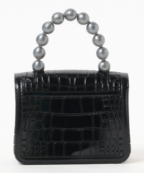 Ray BEAMS（レイビームス）の「bLicensceLL / ミニバッグ（ハンドバッグ・レディース・ブラック/レッド/グリーン系その他2・ONE SIZE）」の4枚目の写真