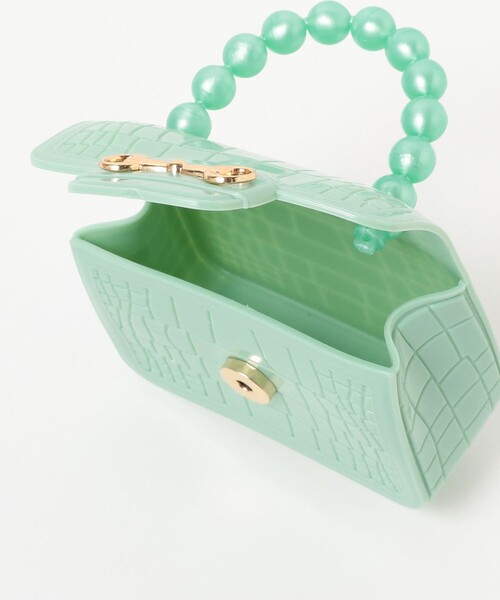 Ray BEAMS（レイビームス）の「bLicensceLL / ミニバッグ（ハンドバッグ・レディース・ブラック/レッド/グリーン系その他2・ONE SIZE）」の16枚目の写真