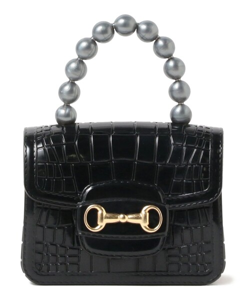 Ray BEAMS（レイビームス）の「bLicensceLL / ミニバッグ（ハンドバッグ・レディース・ブラック/レッド/グリーン系その他2・ONE SIZE）」の21枚目の写真