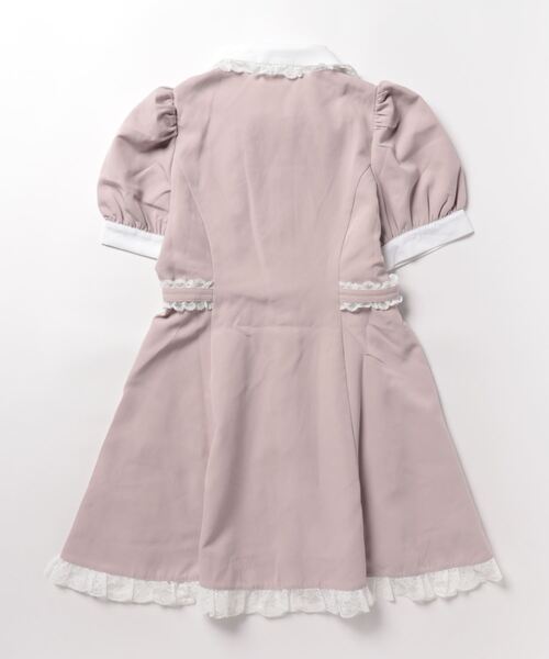 Honey Cinnamon サイドベルトワンピース サックス Honey Cinnamon（ハニーシナモン）の「サイドベルトワンピース