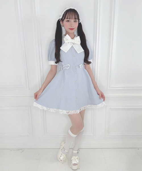 Honey Cinnamon（ハニーシナモン）の「サイドベルトワンピース