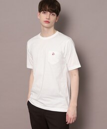 クルーネック ポケットTシャツ