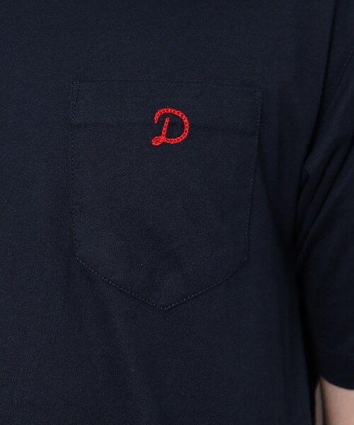 DRESSTERIOR(ドレステリア)の「クルーネック ポケットTシャツ(Tシャツ/カットソー・メンズ・ブラック/ホワイト/ダークネイビー・94/92/91/90)」の9枚目の写真