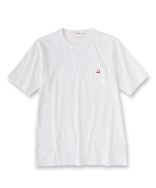 DRESSTERIOR(ドレステリア)の「クルーネック ポケットTシャツ(Tシャツ/カットソー・メンズ・ブラック/ホワイト/ダークネイビー・94/92/91/90)」の10枚目の写真
