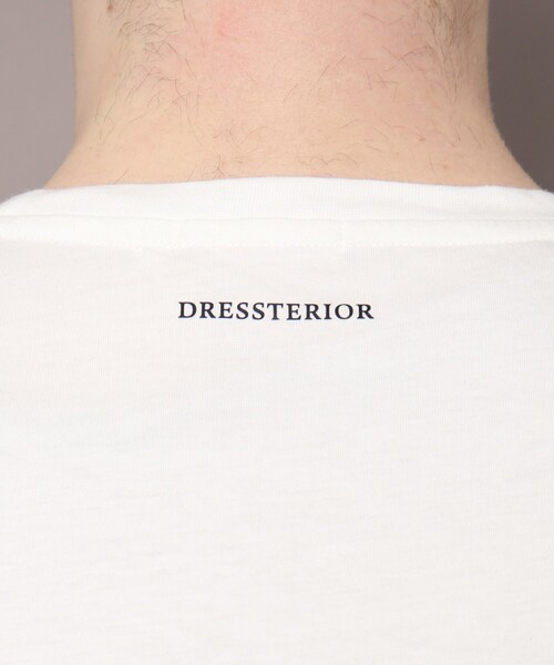 DRESSTERIOR(ドレステリア)の「クルーネック ポケットTシャツ(Tシャツ/カットソー・メンズ・ブラック/ホワイト/ダークネイビー・94/92/91/90)」の14枚目の写真