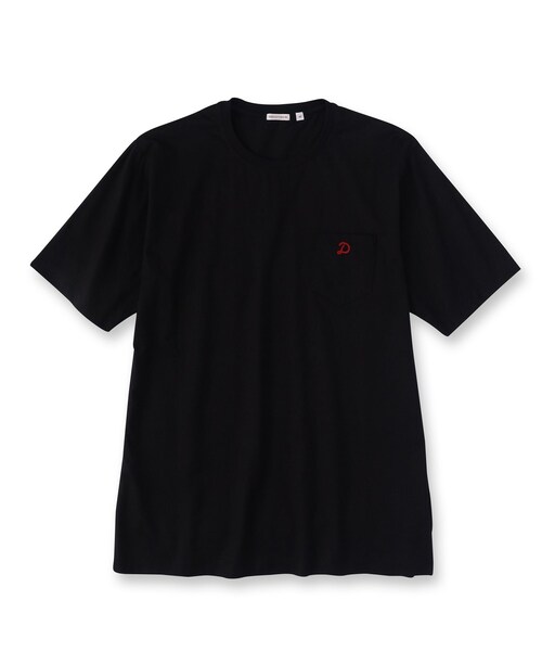 DRESSTERIOR(ドレステリア)の「クルーネック ポケットTシャツ(Tシャツ/カットソー・メンズ・ブラック/ホワイト/ダークネイビー・94/92/91/90)」の16枚目の写真