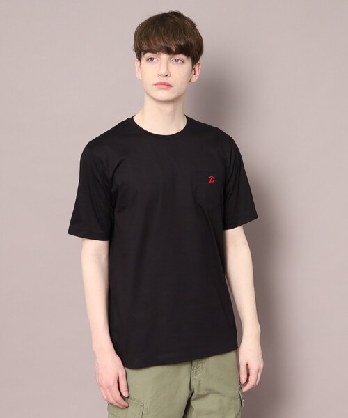 DRESSTERIOR(ドレステリア)の「クルーネック ポケットTシャツ(Tシャツ/カットソー・メンズ・ブラック/ホワイト/ダークネイビー・94/92/91/90)」の17枚目の写真