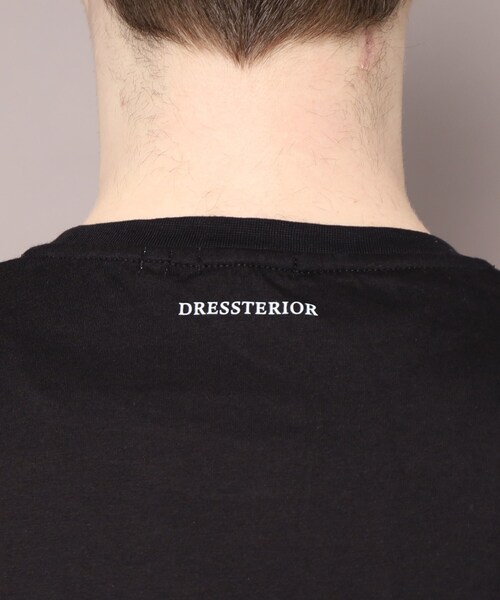 DRESSTERIOR(ドレステリア)の「クルーネック ポケットTシャツ(Tシャツ/カットソー・メンズ・ブラック/ホワイト/ダークネイビー・94/92/91/90)」の19枚目の写真