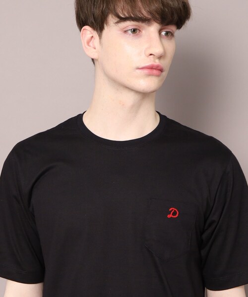 DRESSTERIOR(ドレステリア)の「クルーネック ポケットTシャツ(Tシャツ/カットソー・メンズ・ブラック/ホワイト/ダークネイビー・94/92/91/90)」の20枚目の写真