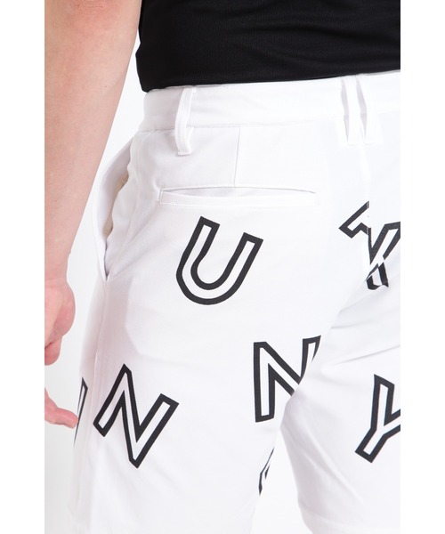 新品★ Jackbunny⛳️ソロテックスドライカノコ ストレッチパンツ(2)白 Jack Bunny!!（ジャックバニー）の「【Jack Bunny!!】ソロテックス