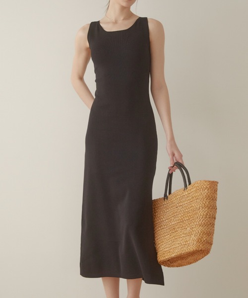 【ACYM】ワンピース ACYM ワンピース Pad in rib cami : ZOZOTOWN Yahoo!店 - 通販