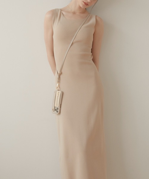 ACYM Back cross slit ロングワンピース 2way cross slit onepiece – BUNNY APARTMENT