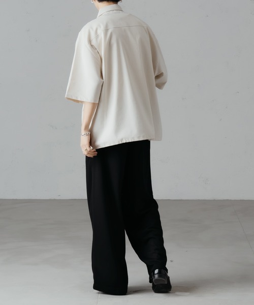 epnok（エプノック）の「センターシームスウェットスラックスパンツ（スウェットパンツ・メンズ・ブラック/杢グレー/オートミール・LARGE/SMALL/MEDIUM）」の17枚目の写真