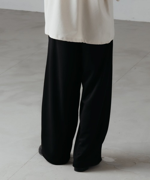 epnok（エプノック）の「センターシームスウェットスラックスパンツ（スウェットパンツ・メンズ・ブラック/杢グレー/オートミール・LARGE/SMALL/MEDIUM）」の13枚目の写真