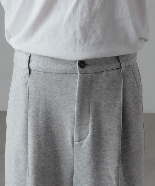 epnok（エプノック）の「センターシームスウェットスラックスパンツ（スウェットパンツ・メンズ・ブラック/杢グレー/オートミール・LARGE/SMALL/MEDIUM）」の18枚目の写真