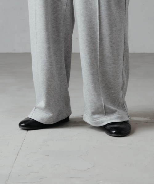 セール】センターシームスウェットスラックスパンツ（スウェット