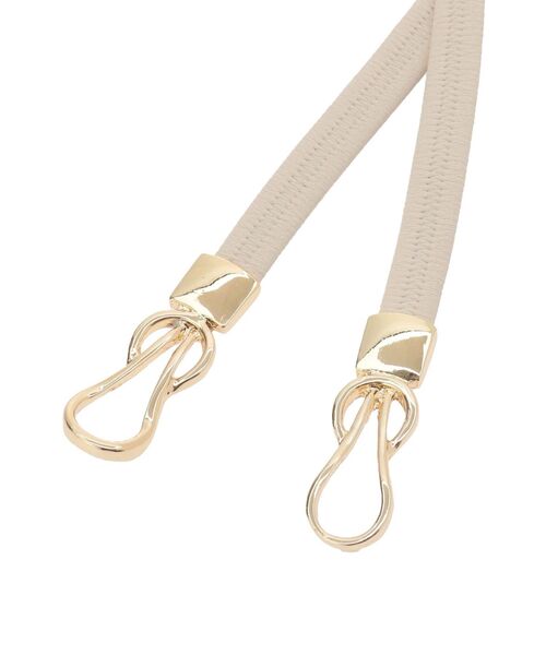 RESEXXY（リゼクシー）の「クロスメタルゴムベルト（ベルト・レディース・ベージュ/ブラック/ホワイト・FREE）」の10枚目の写真