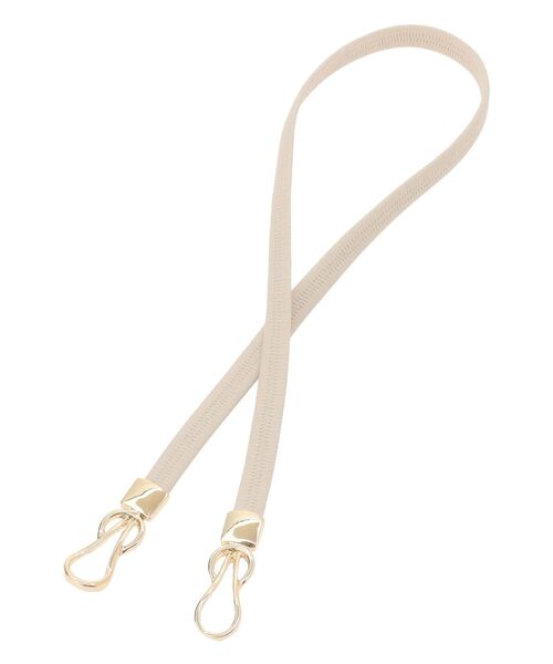 RESEXXY（リゼクシー）の「クロスメタルゴムベルト（ベルト・レディース・ベージュ/ブラック/ホワイト・FREE）」の9枚目の写真