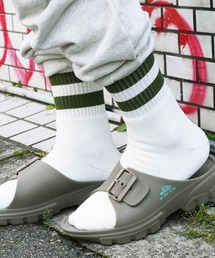 EF DOM TO DO（イーエフダムトゥードゥー）の「リカバリーサンダル ベルト スライド シャワーサンダル 軽量 厚底（サンダル）」