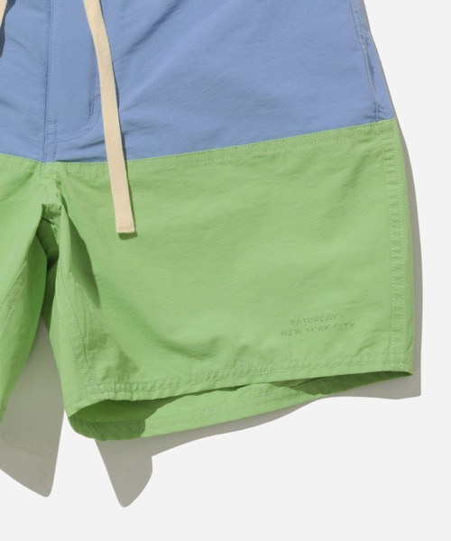 Saturdays NYC（サタデーズ ニューヨークシティ ）の「Ennis Boardshort（その他パンツ・メンズ・サックスブルー・28/34/36/30/32）」の2枚目の写真