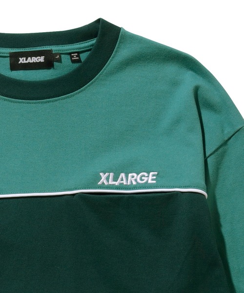 大人気 XLARGE BICOLOR L/S POCKET TEE バイカラー ポケット付き 大人気 XLARGE BICOLOR L/S POCKET TEE バイカラー ポケット付き