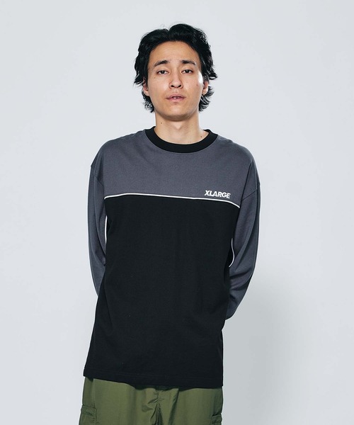 XLARGE（エクストララージ）の「BICOLOR L/S POCKET TEE（T