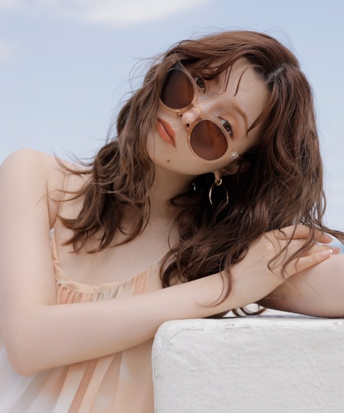 EIMY ISTOIRE(エイミーイストワール)の「nuance patternエアリーワンピース(ワンピース・レディース・サックスブルー/オレンジ・FREE)」の13枚目の写真