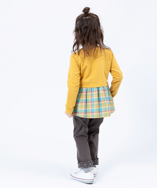 KP(ケーピー)の「ツイルストレッチ 裏起毛パンツ(100~130cm)(その他パンツ・キッズ・チャコールグレー/ピンク/ライトブルーグレー・130cm/100cm/120cm/110cm)」の8枚目の写真