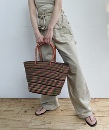 plage | 別注 COL BDR BASKET バッグ(トートバッグ)