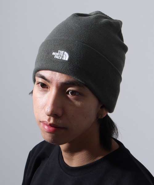 THE NORTH FACE（ザノースフェイス）の「【THE NORTH FACE/ザノースフェイス】NORM BEANIE/ノームビーニー（ニットキャップ/ビーニー・メンズ・ワイン/グリーン/ネイビー/ブラック・FREE）」の9枚目の写真