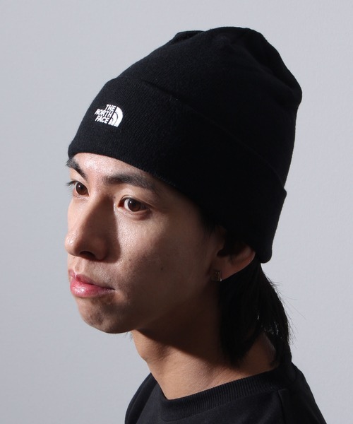 THE NORTH FACE（ザノースフェイス）の「【THE NORTH FACE/ザノースフェイス】NORM BEANIE/ノームビーニー（ニットキャップ/ビーニー・メンズ・ワイン/グリーン/ネイビー/ブラック・FREE）」の6枚目の写真