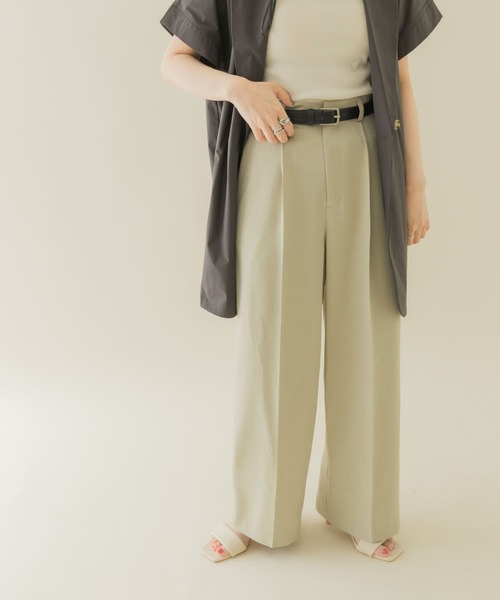 SMELLY（スメリー）の「マットバックルベルト（ベルト・レディース・ブラウン/ベージュ/ブラック・-）」の11枚目の写真