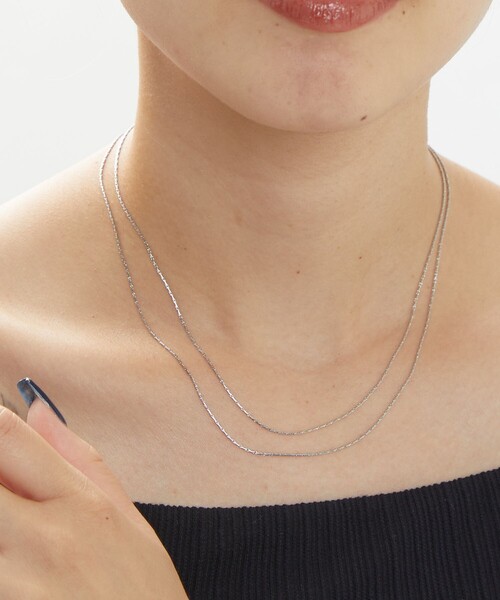 FREAK'S STORE(フリークスストア)の「限定展開 2セットレイヤードネックレス(ネックレス・レディース・シルバー/ゴールド・ONE SIZE)」の10枚目の写真