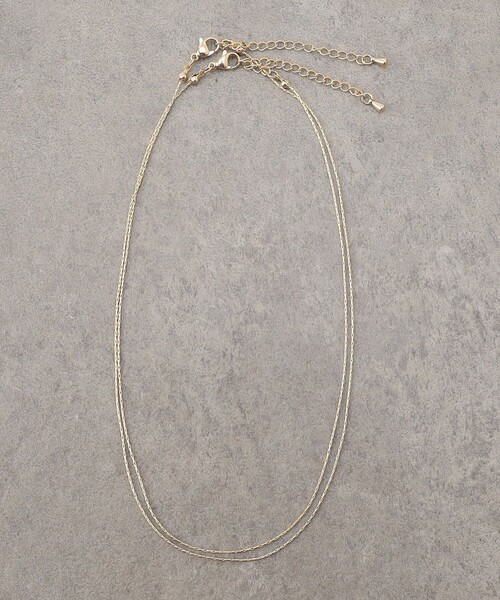 FREAK'S STORE(フリークスストア)の「限定展開 2セットレイヤードネックレス(ネックレス・レディース・シルバー/ゴールド・ONE SIZE)」の3枚目の写真