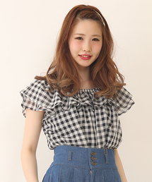 one after another NICE CLAUP | 【6位 SHOP売れ筋 ナイスクラップ】フレアー襟ブラウス(シャツ/ブラウス)