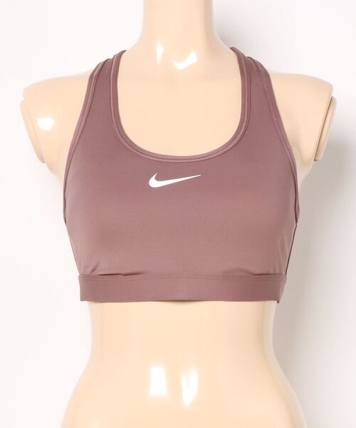 NIKE（ナイキ）の「《NIKEアパレル》ﾅｲｷ ｳｨﾒﾝｽﾞ ｽｳｯｼｭ MED SPT ﾌﾞﾗ（スポーツブラ・レディース・ブラック/ホワイト/グリーン系その他/ブルー系その他/ブラウン系その他/ブルー系その他2/バイオレット/グリーン系その他2/ネイビー/ターコイズブルー/パープル系その他/グリーン系その他3/オレンジ系その他/レッド系その他/ライトブルー/オレンジ/グリーン系その他4/ピンク/ミント/ピンク系その他/パープル系その他2・M/L/S/XL/XS/2XL）」の3枚目の写真