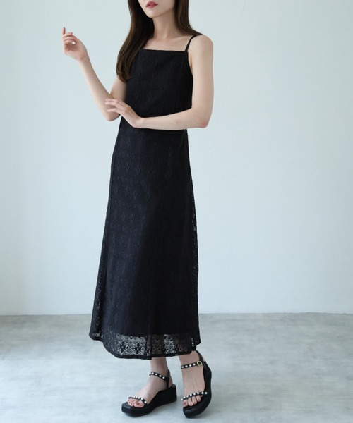 専用です！IKUKO イクコ ブラックレースキャミソールワンピース 専用です！IKUKO イクコ ブラックレースキャミソールワンピース