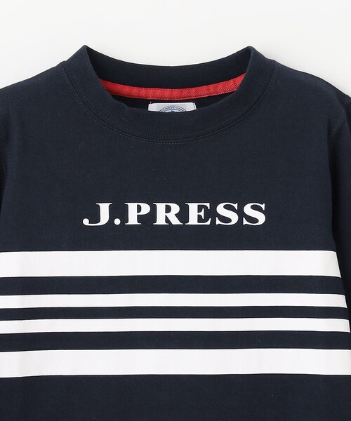 【110-130cm】BORDER×COMBI カットソー（Tシャツ/カットソー）｜J.PRESS（ジェイプレス）