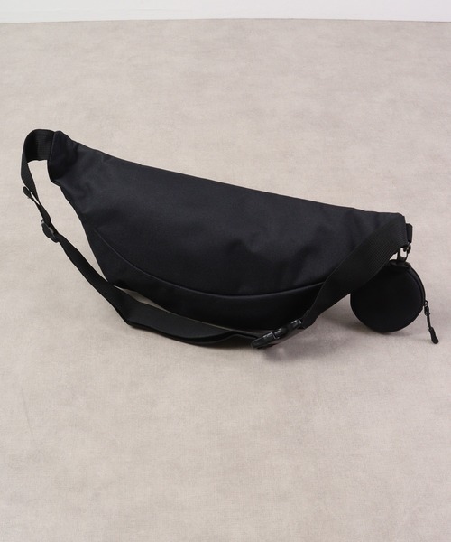 GERRY(ジェリー)の「GERRY スマホ収納 ミニポーチ付 シンプルロゴ ポリエステル ウエストボディバッグ(ショルダーバッグ・メンズ・ブルー/ブラック・FREE)」の14枚目の写真