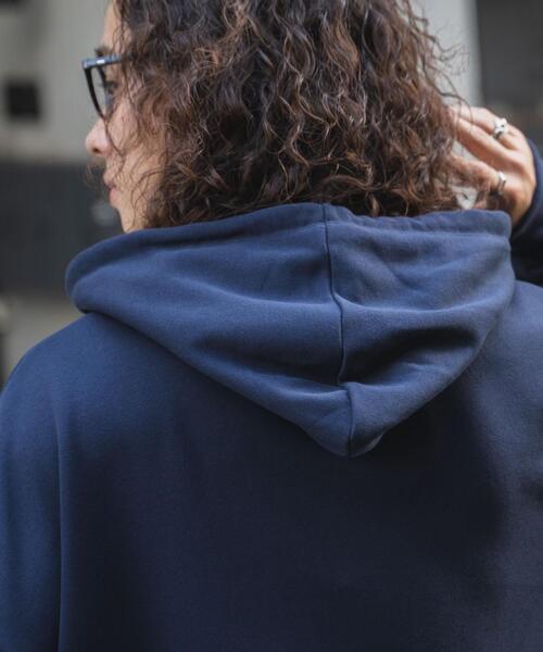 WEGO（ウィゴー）の「WEGO/ヘビーウエイトグラフィティプルパーカー（パーカー・メンズ・ネイビー/ブラック/グレー/ホワイト・LARGE/MEDIUM）」の14枚目の写真